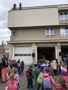 Den dětí u hasičů ve Strakonicích