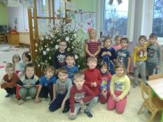 U našeho vánočního stromku na&nbsp;II. třídě...